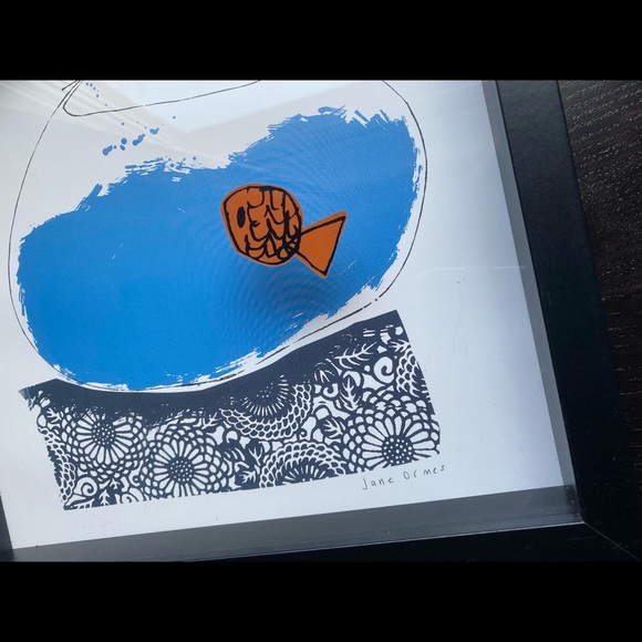 IKEA Olunda black frames fishbowls - 2pc - Picture 3 of 4